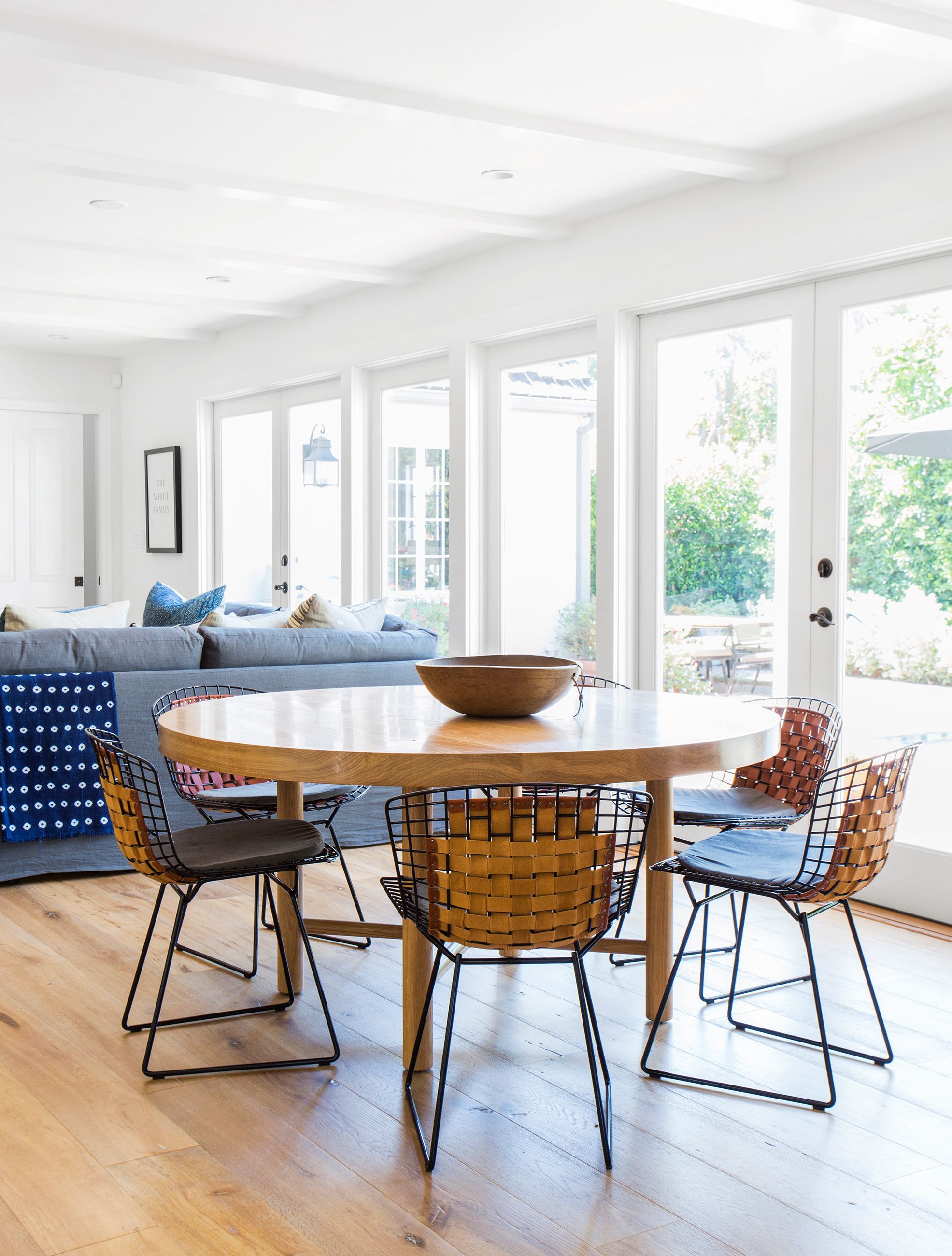 navy kitchen table chairs