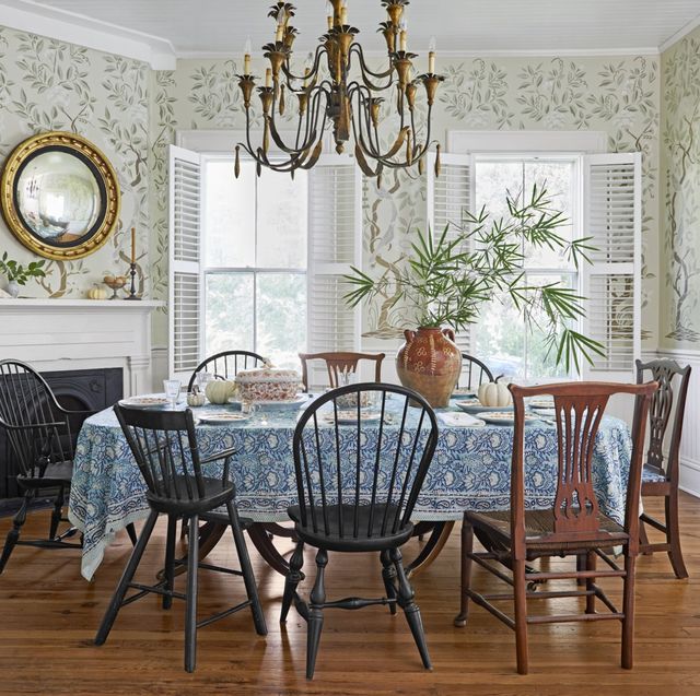 85 Best Dining Room Decorating Ideas - Country Dining Room ...