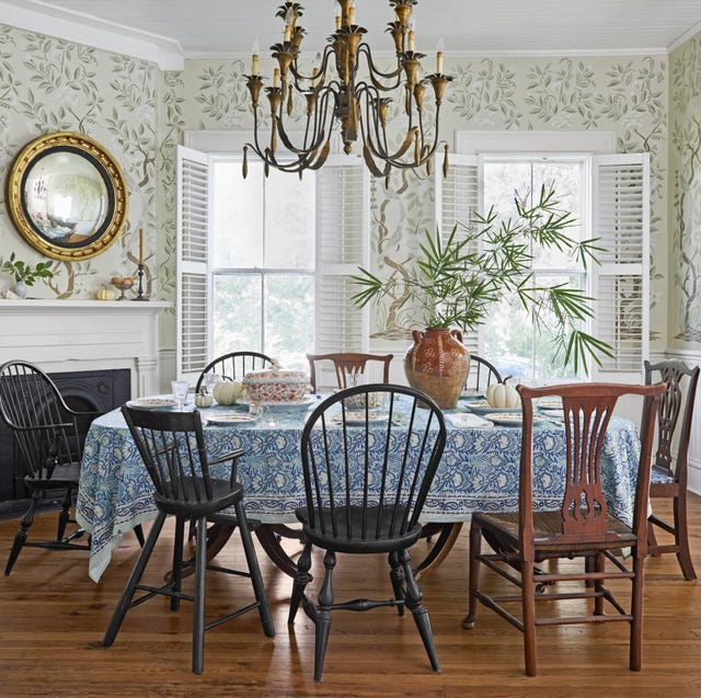 85 Best Dining Room Decorating Ideas - Country Dining Room ...