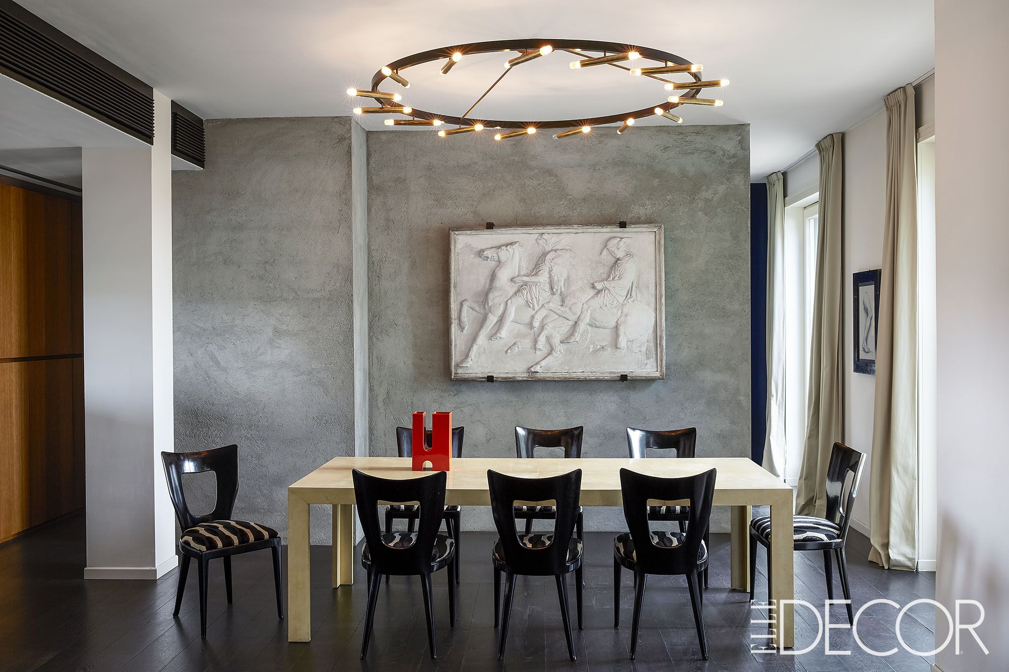 low ceiling lighting dining room