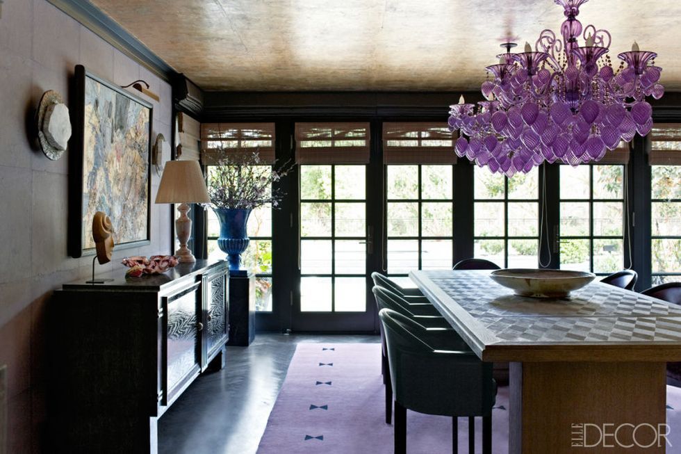 dining room shade chandelier