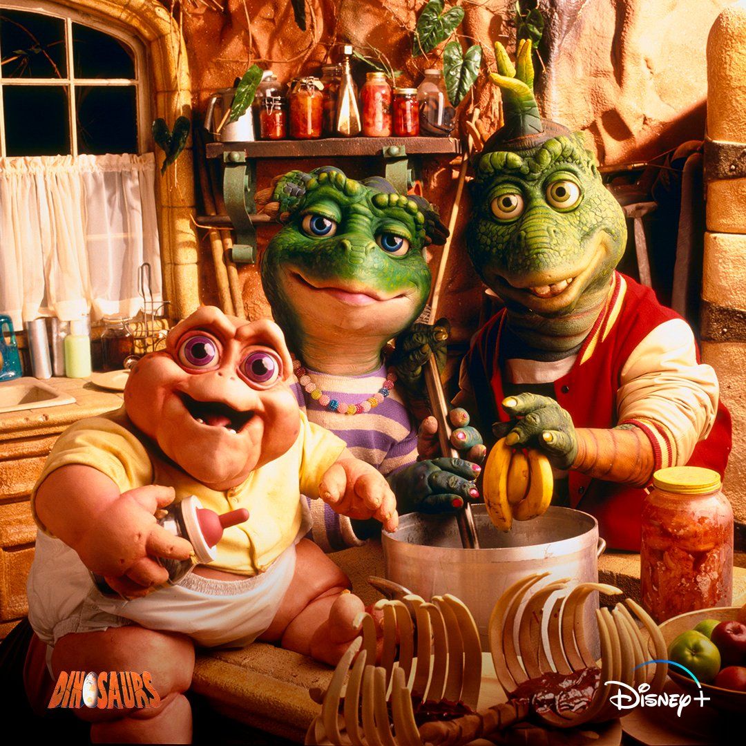 Dinosaurios' y sus personajes vuelven a la tele en Disney+