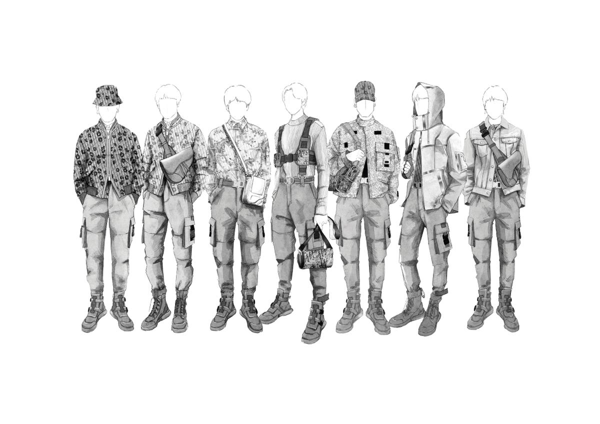 Dior Para Bts Los Looks Que Kim Jones Ha Disenado Para Los Integrantes De La Boy Band