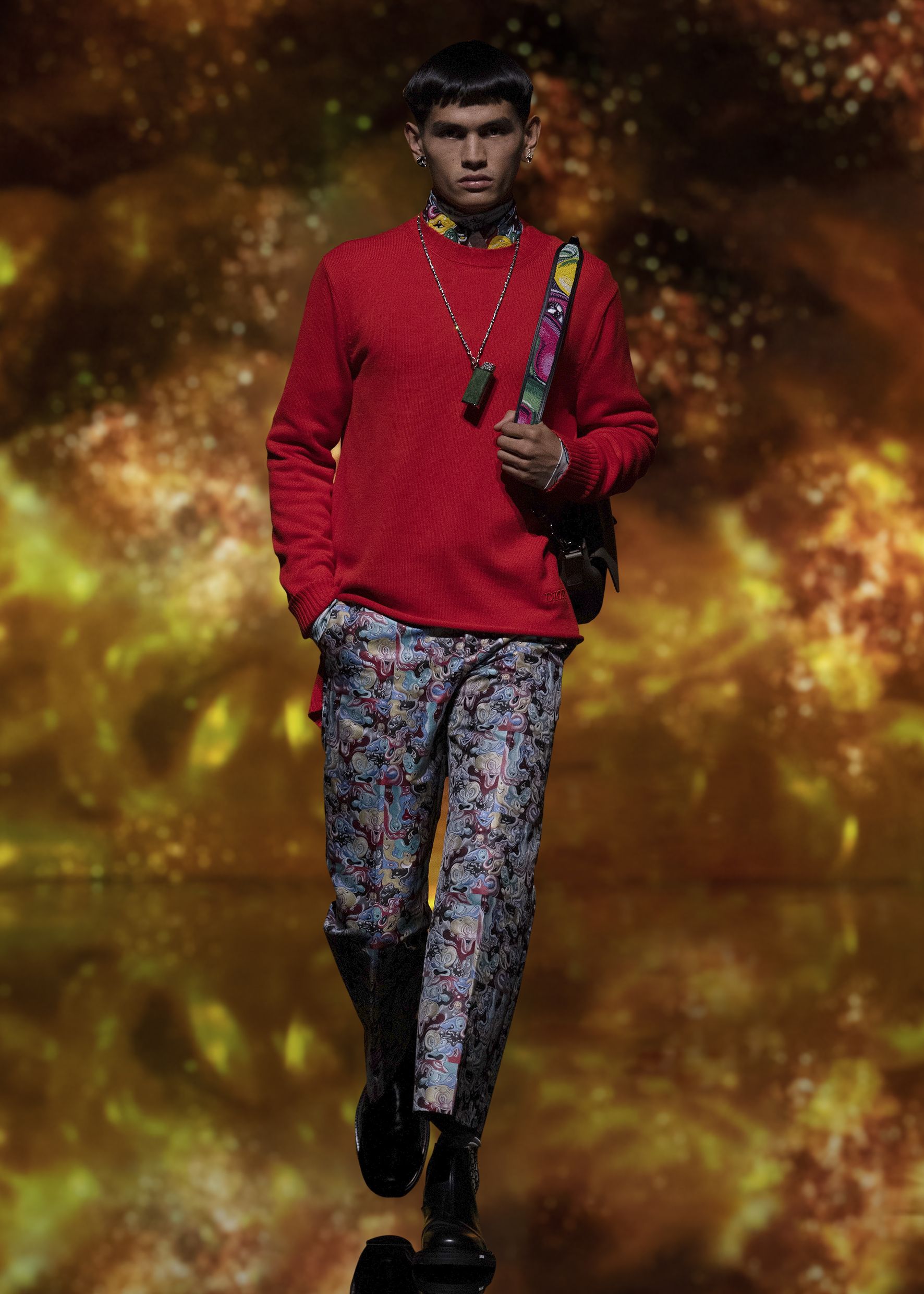 Dior攜手藝術家Kenny Scharf打造2021秋季男裝系列！塗鴉版「十二生肖」