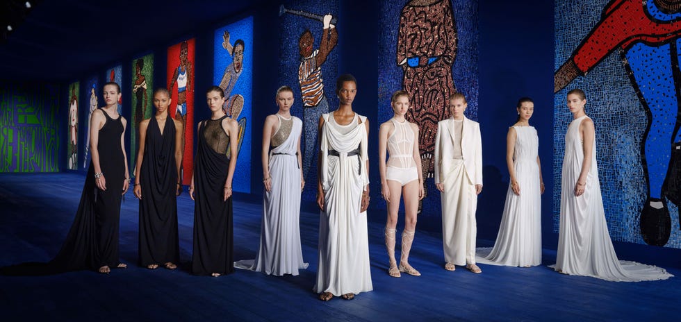 At Dior Couture, Classical Athleticism And Jersey Reigned Supreme