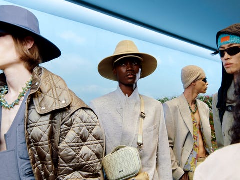 Dior最帥混種帽飾登場 Dior 23春夏男裝系列以任意門秀場串聯靈感聖地