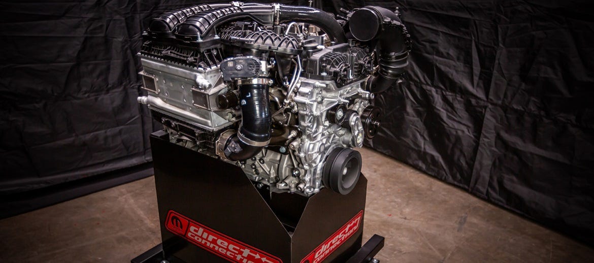 Dodge's HurriCrate Inline-Six Brings 550 HP to Home Builders