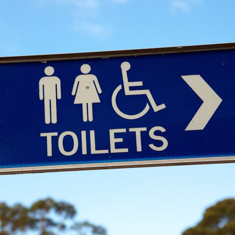 toilets sign