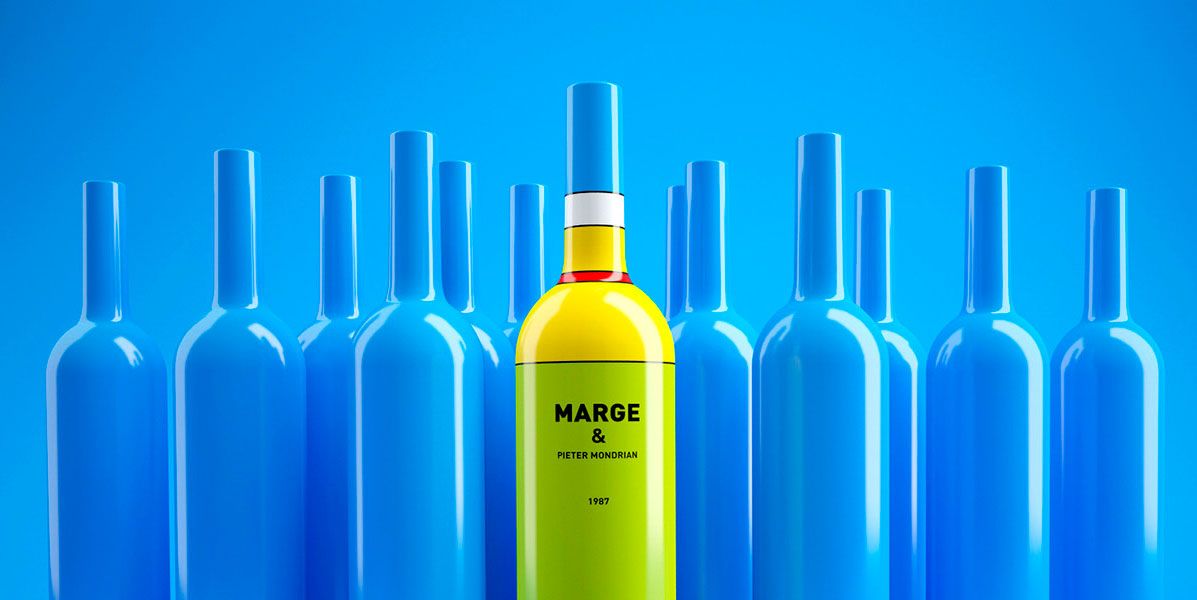 Los 13 diseños de etiquetas de botellas de vino más originales