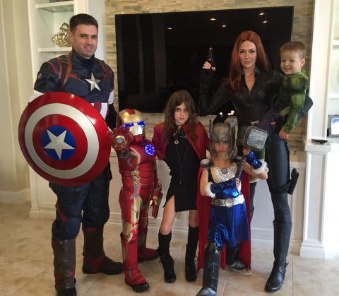 El disfraz de Halloween de 'Vengadores' que se ha vuelto viral - disfraces Halloween Marvel El disfraz de Halloween de 'Vengadores' que se ha vuelto viral - disfraces Halloween Marvel