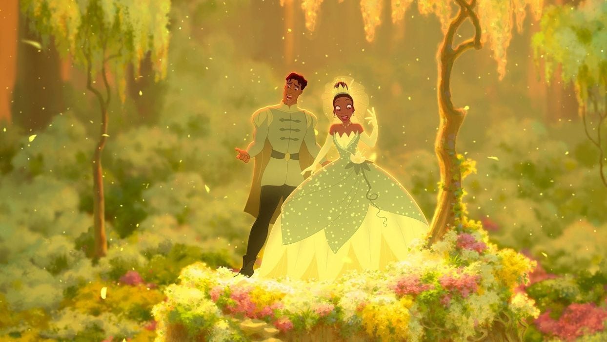 princess tiana and prince naveen costumes