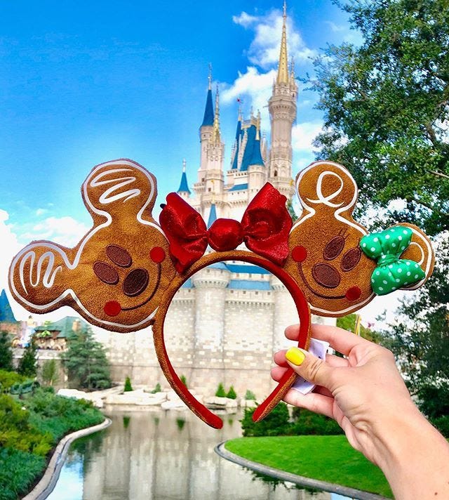 Disney's Holiday Merch Is Here, And The Line Includes The Most Adorable Gingerbread Mickey Ears