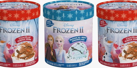 Frozen 2 Magical Mint Snowflake Ice Cream