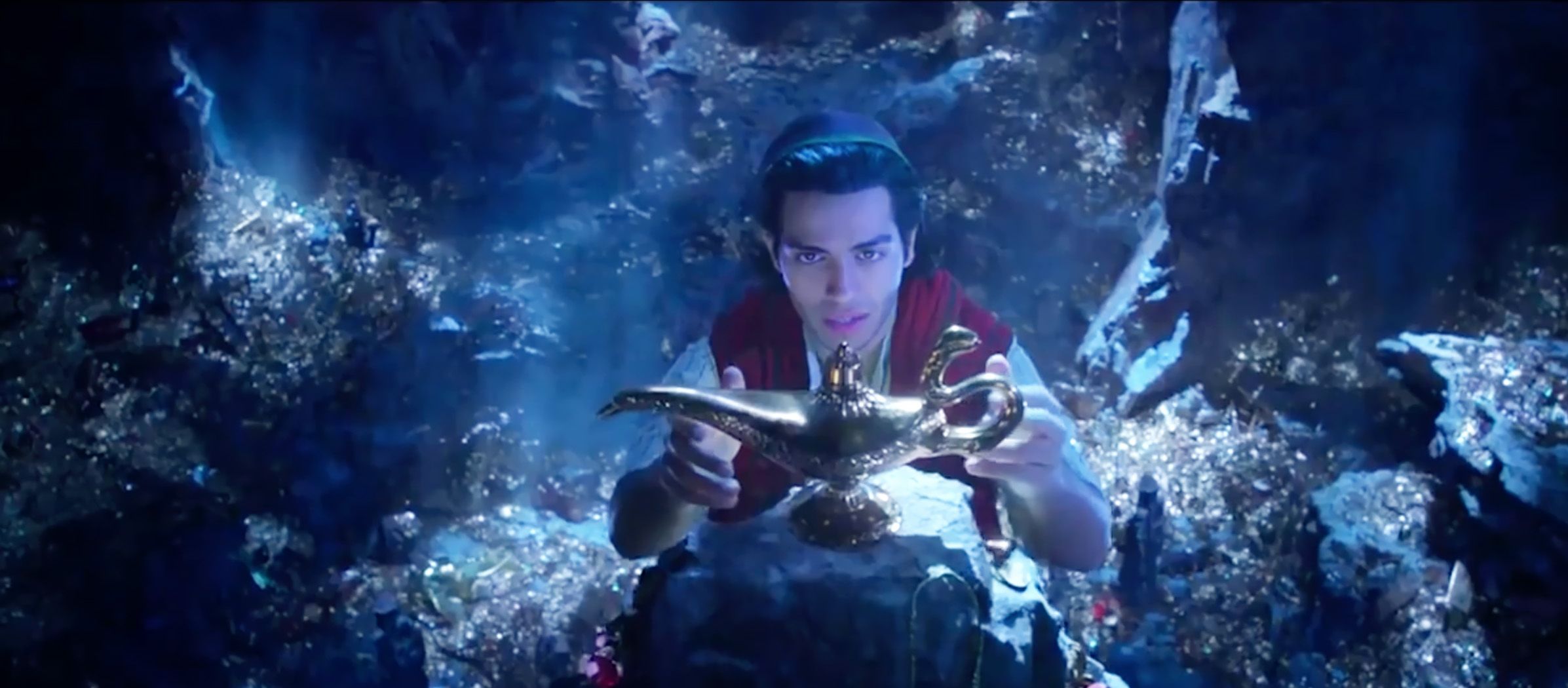 Watch First Aladdin Live Action Teaser Trailer Starring Naomi Scott ...