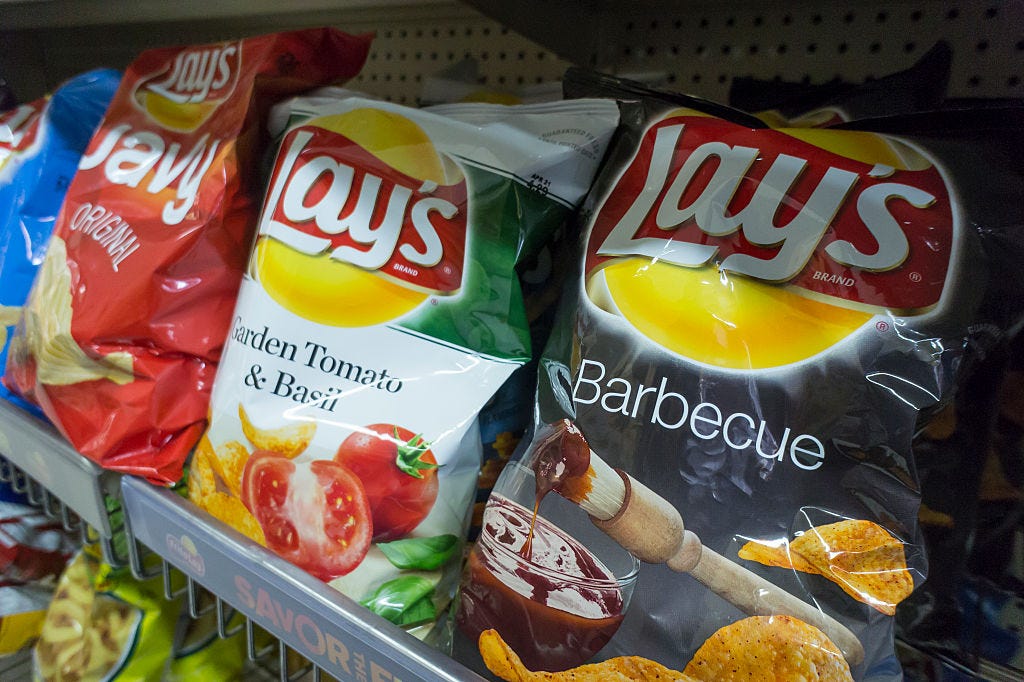 frito lay potato chip flavors