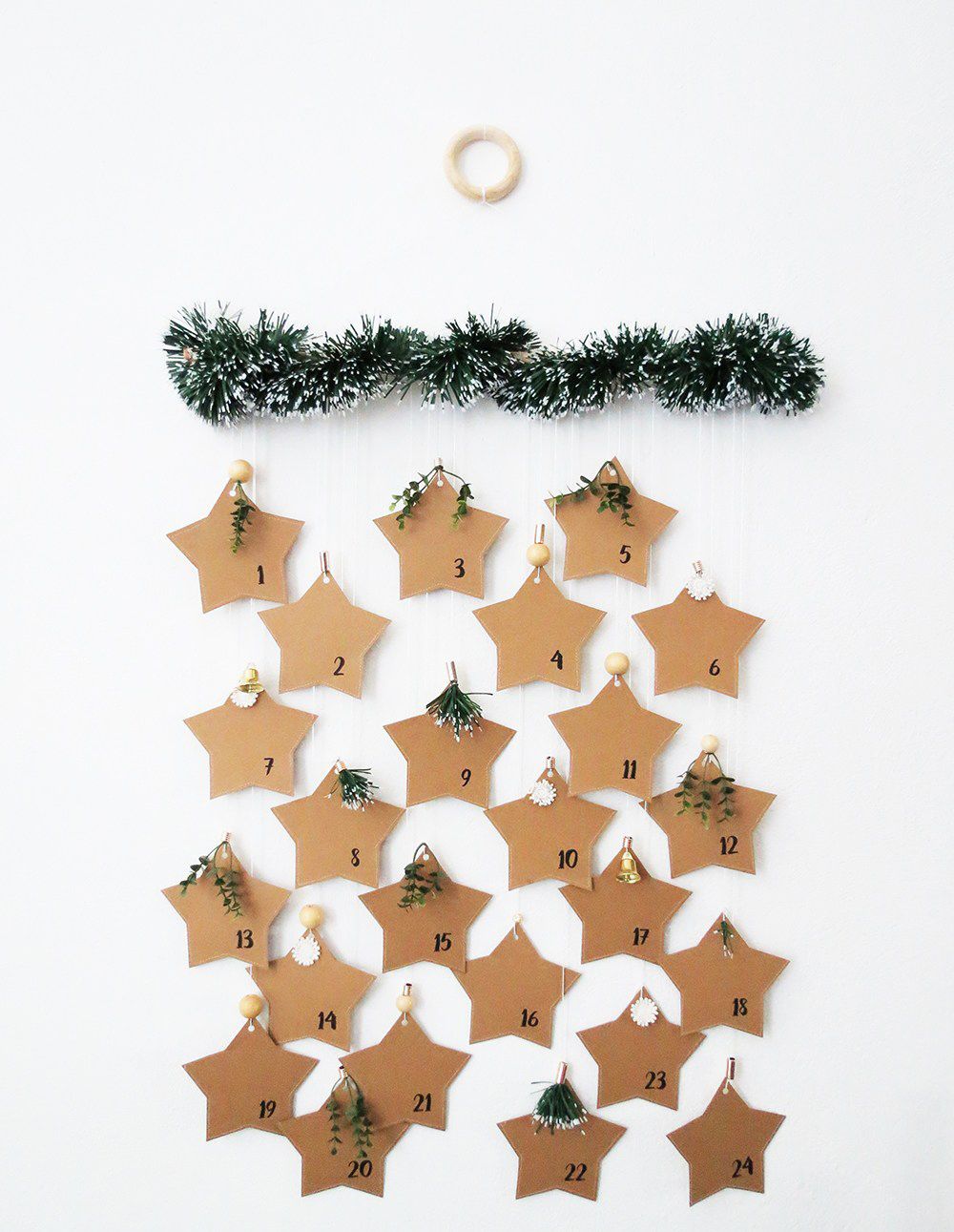 How To Make A Christmas Star With Chart Paper