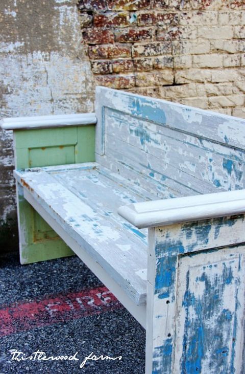 22 Diy Garden Bench Ideas Free Plans, How To Paint A Concrete Patio Bench