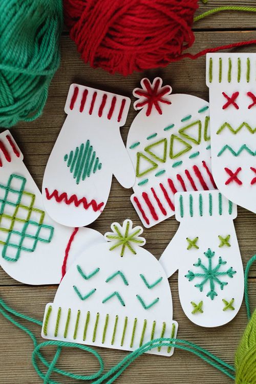 homemade christmas card designs for kids