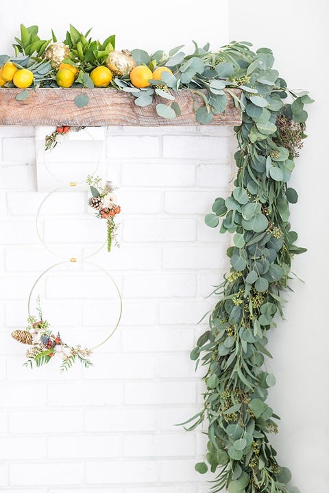 diy holiday wreath for mantle diy holiday wreath