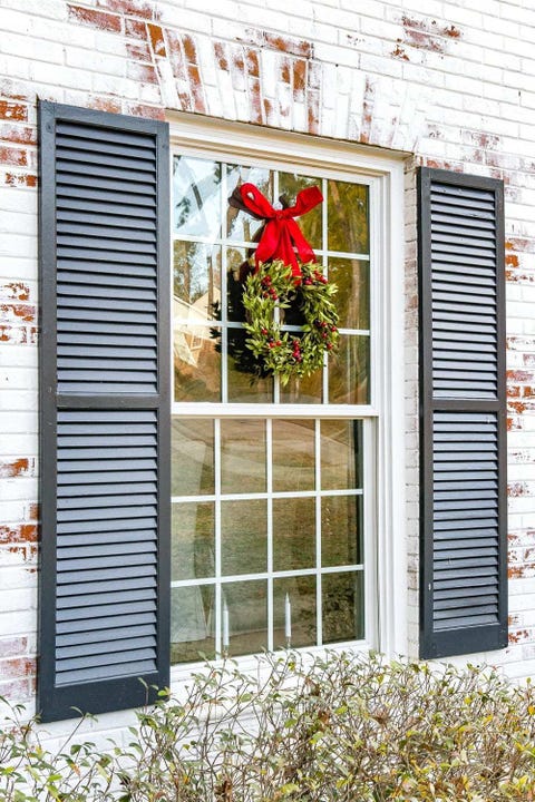 diy christmas window decorations traditional window