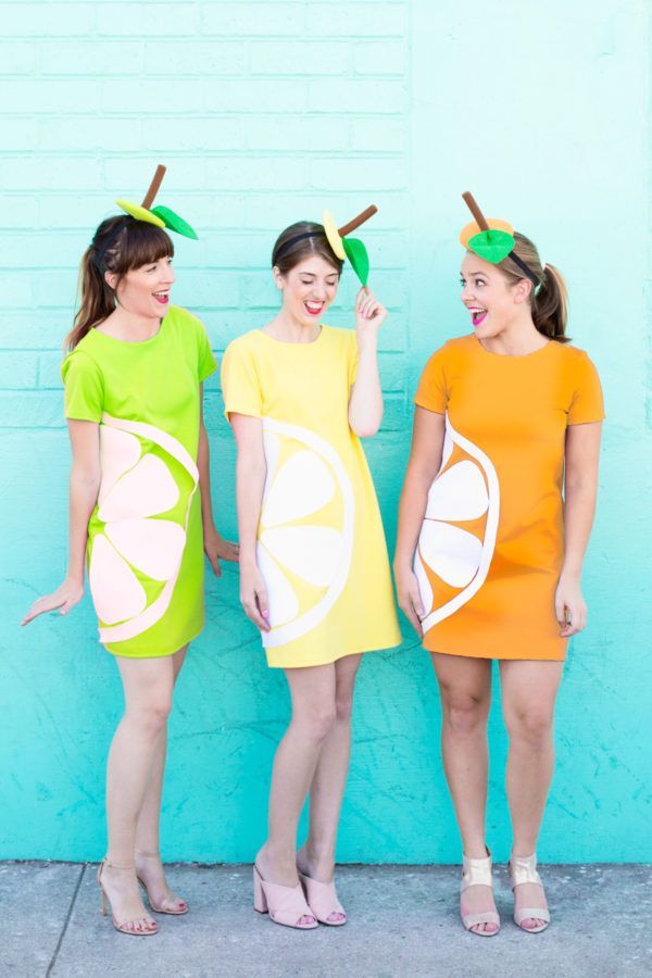 fancy dress for 3 ladies