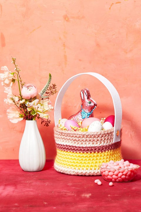 diy easter basket ideas crochet