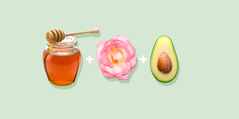 Honey rose avocado face mask