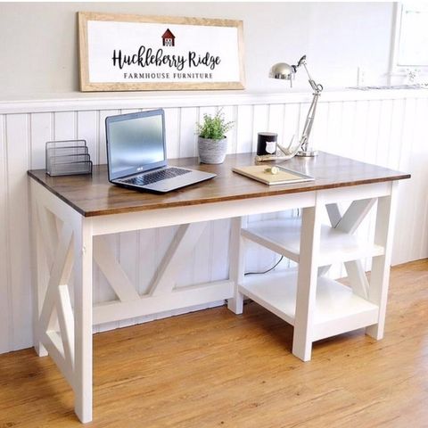 15 Diy Desk Plans For Your Home Office, Diy Office Furniture Plans