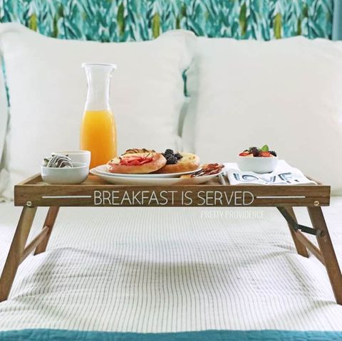 diy fathers day gifts breakfast in bed tray and kit