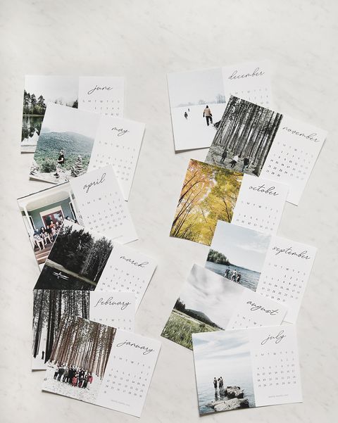 diy fathers day gifts printable photo calendar