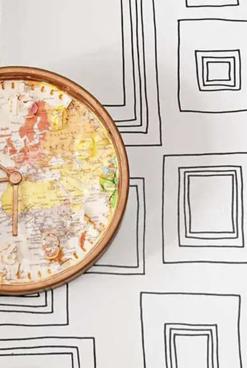 diy fathers day gifts world map clock