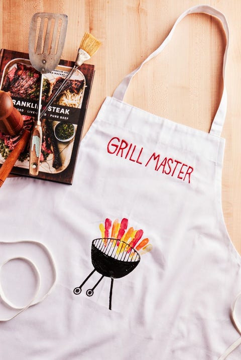 diy fathers day gifts - homemade grilling apron diy fathers day gifts homemade grilling apron