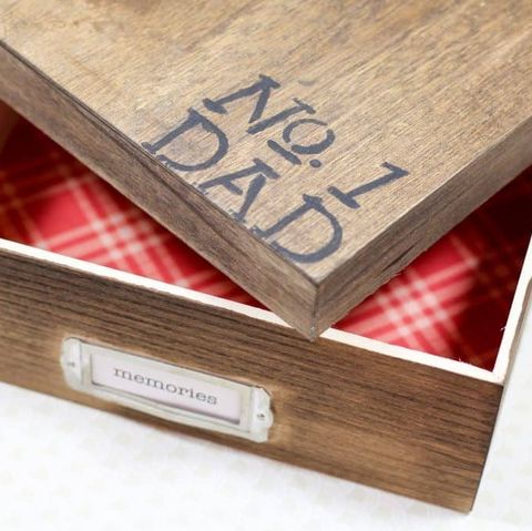 diy fathers day gifts memory box