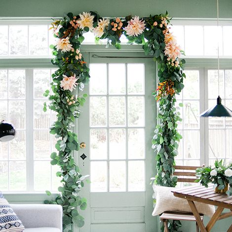 DIY Floral Garland - Wit and Delight