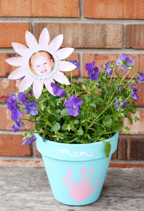 mothers day flower pots for preschool