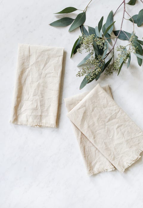 diy kitchen decor ideas diy natural dyed linen napkins