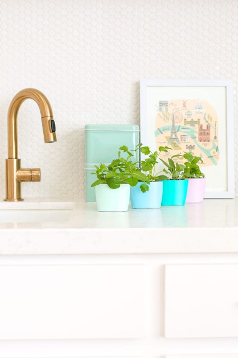 diy kitchen decor ideas diy upcycled herb garden