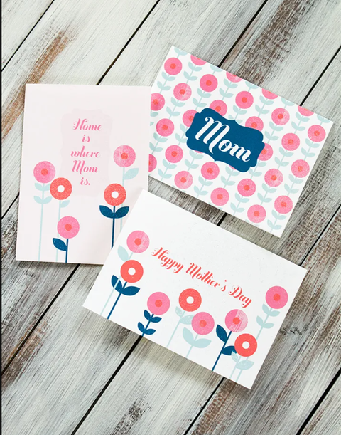 diy mothers day cards home is where mom is