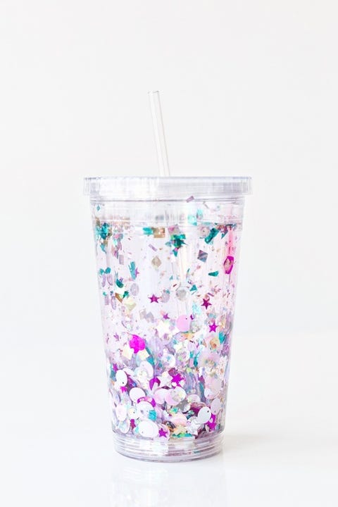 diy mothers day gifts glitter tumbler
