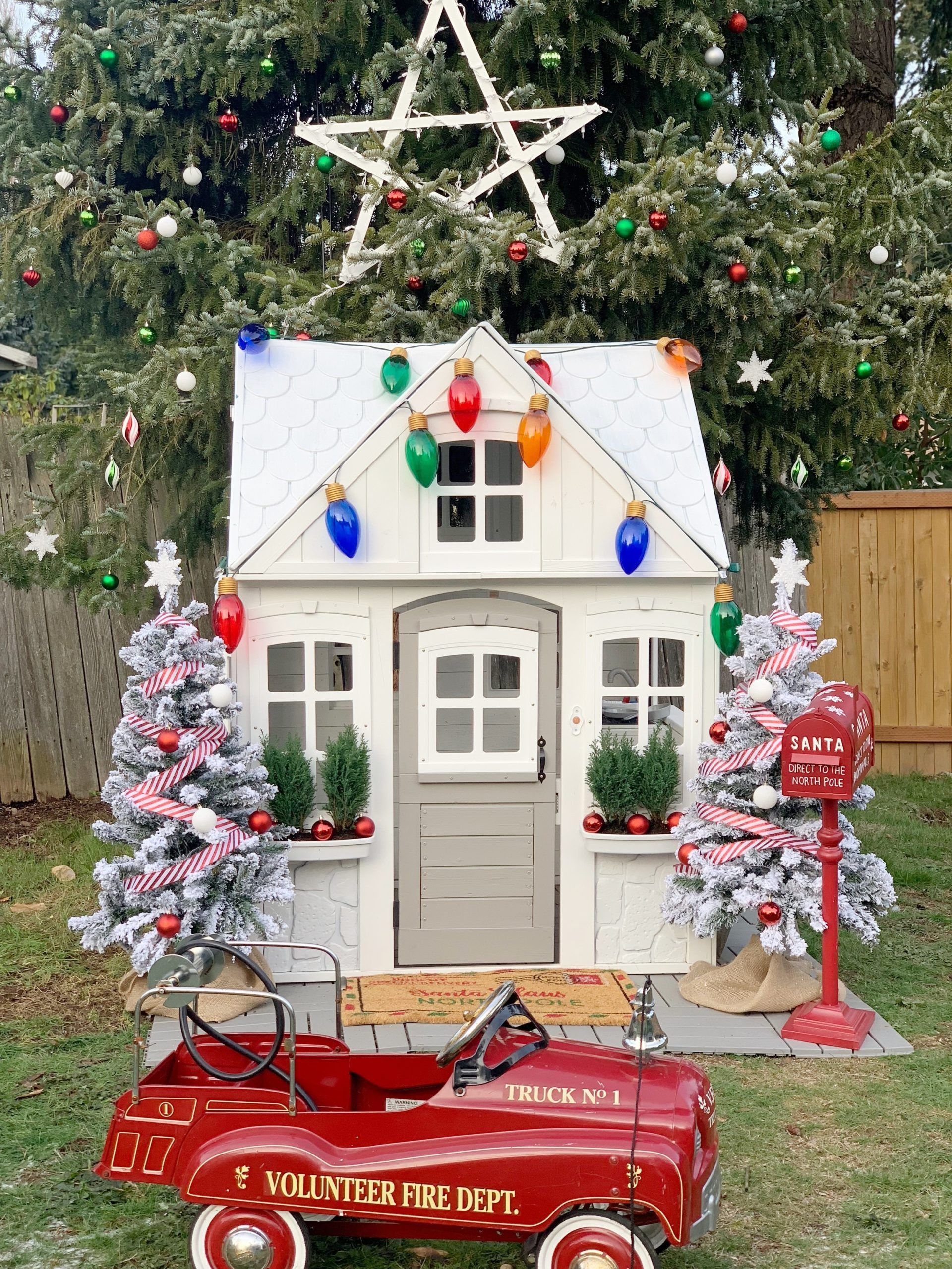 56 Diy Outdoor Christmas Decorations Best Holiday Porch Decor