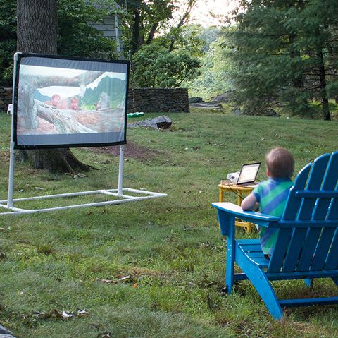 diy outdoor movie screens