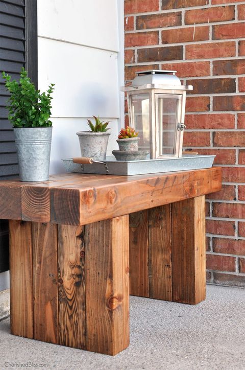 22 Diy Garden Bench Ideas Free Plans, Best Wood For Outdoors Uk