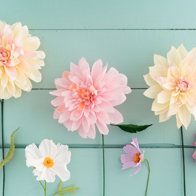 20 DIY Paper Flowers - How to Make Paper Flowers
