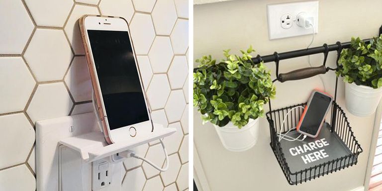 iphone charging station living room