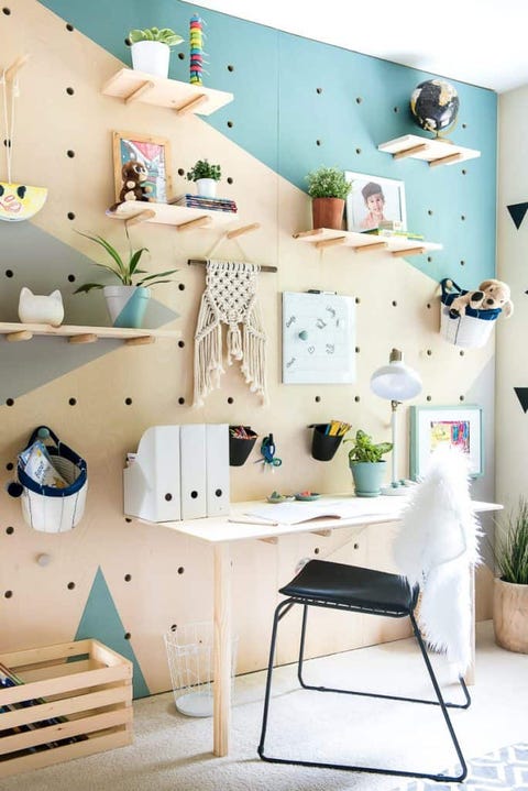 DIY Pegboard wall