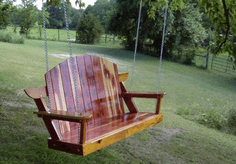 16 Porch Swing Plans Diy, Wooden Garden Swing Seat Plans