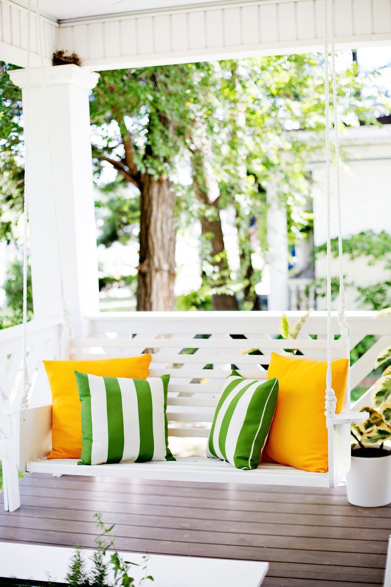 front porch swing cushion