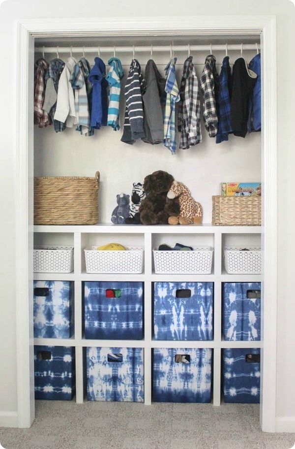 kids clothes storage ideas