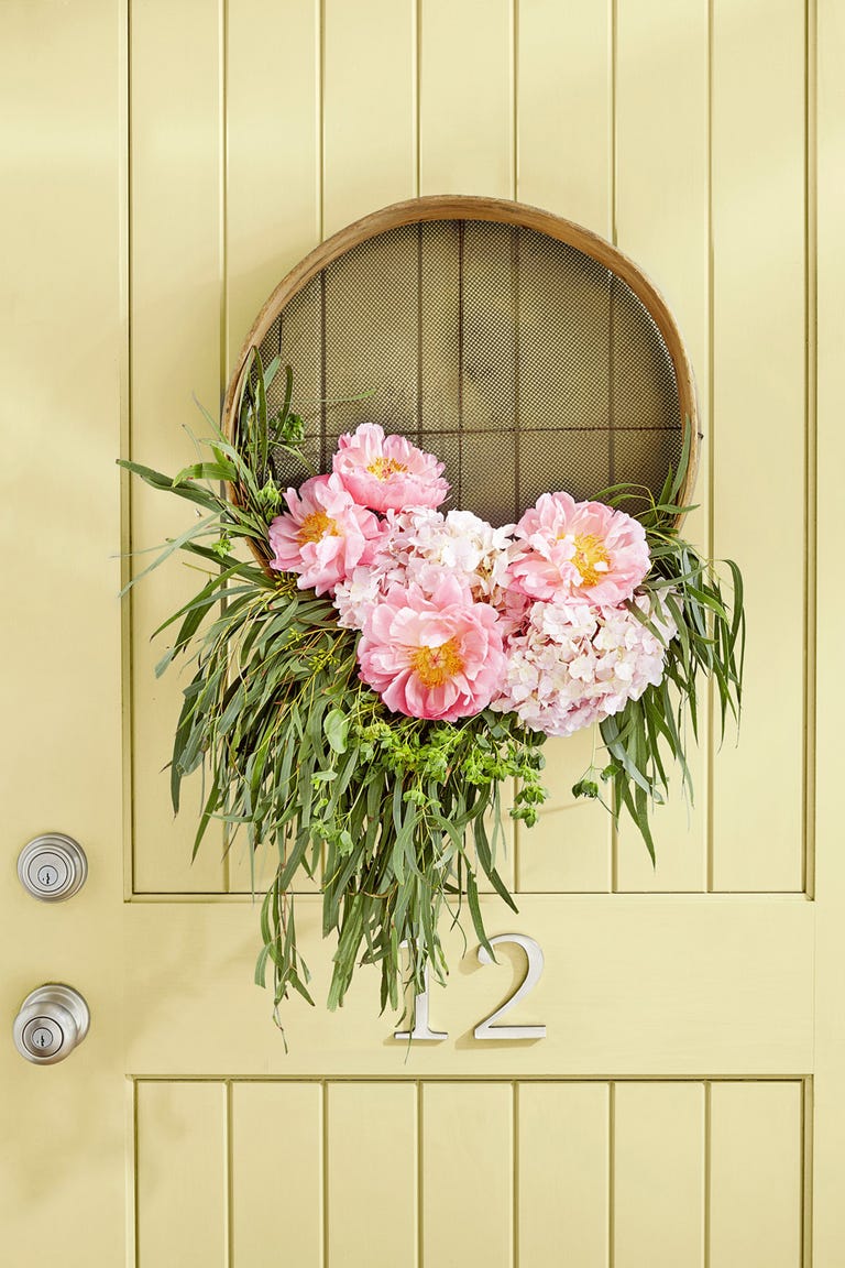 25 DIY Spring Wreaths How to Make a Spring Wreath Yourself