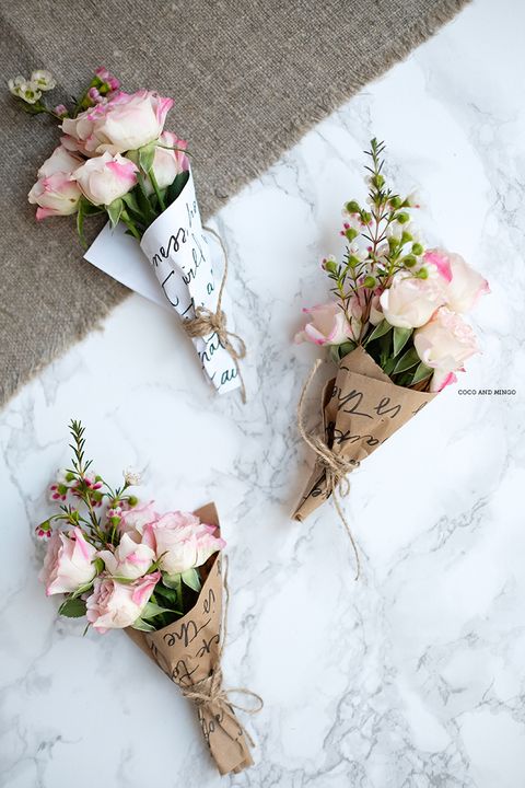 mini bouquet craft